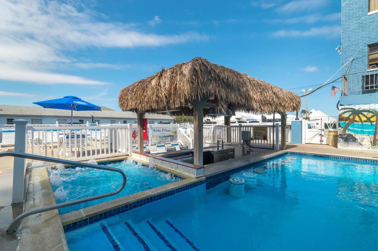 Oceanic Hotel & Barefoot Tiki Bar ワイルドウッド エクステリア 写真