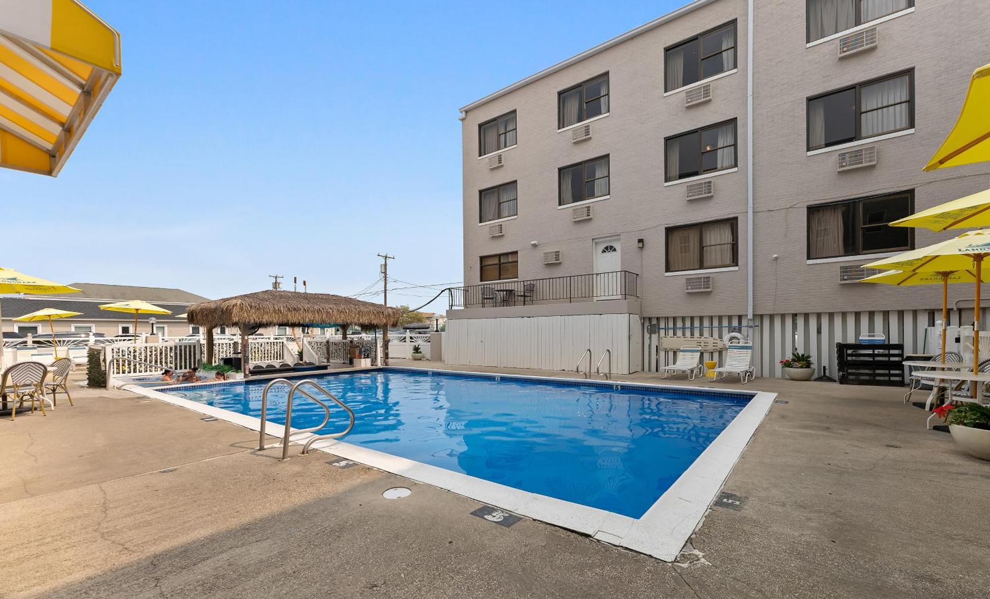 Oceanic Hotel & Barefoot Tiki Bar ワイルドウッド エクステリア 写真